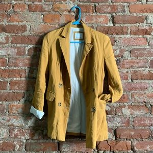 $10 CLOSET SALE: Bershka yellow blazer